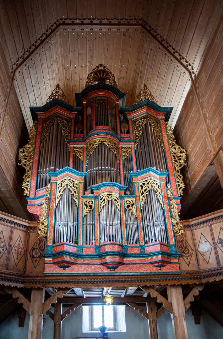 Orgel in Saanen