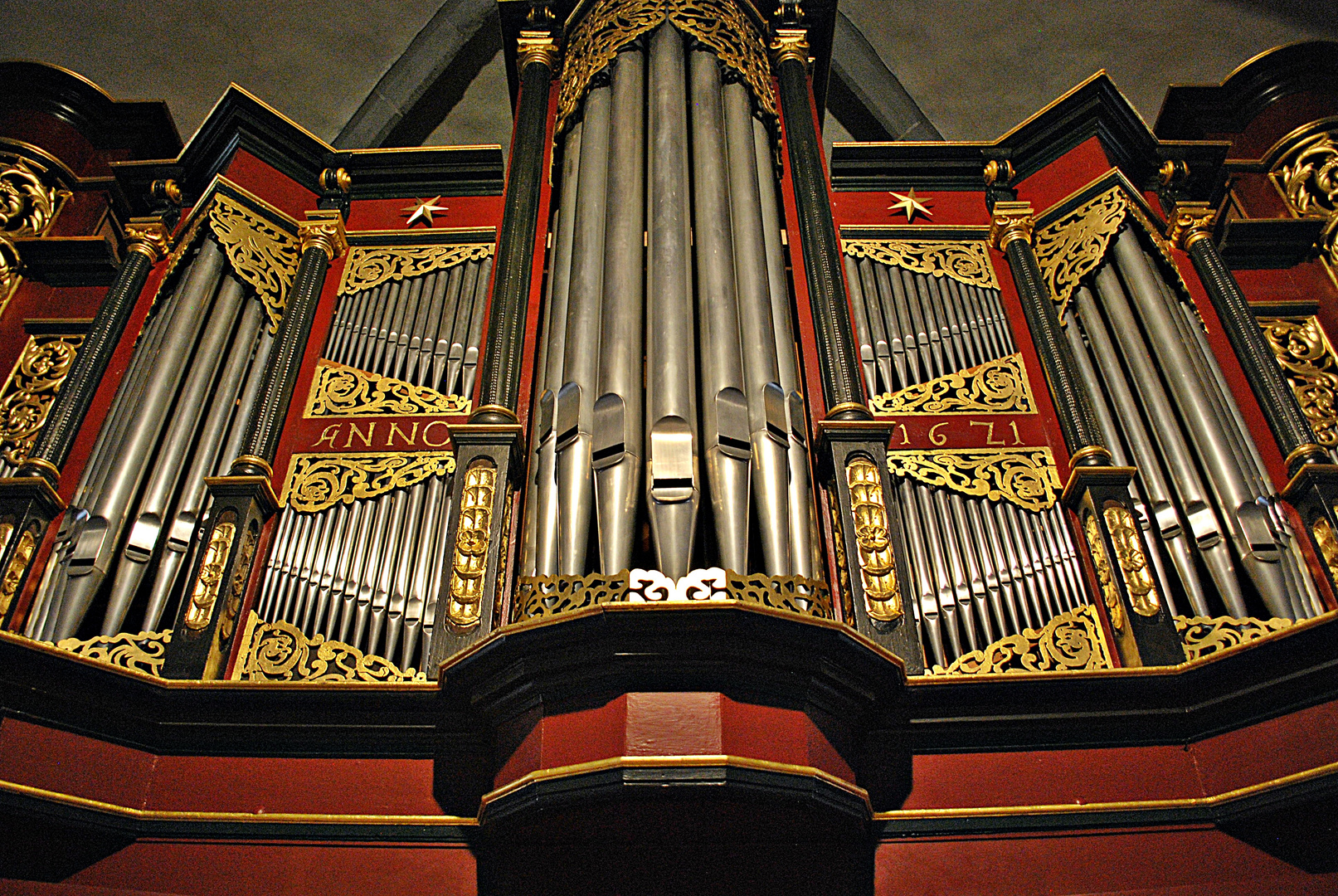 Orgel in St. Nikolai...