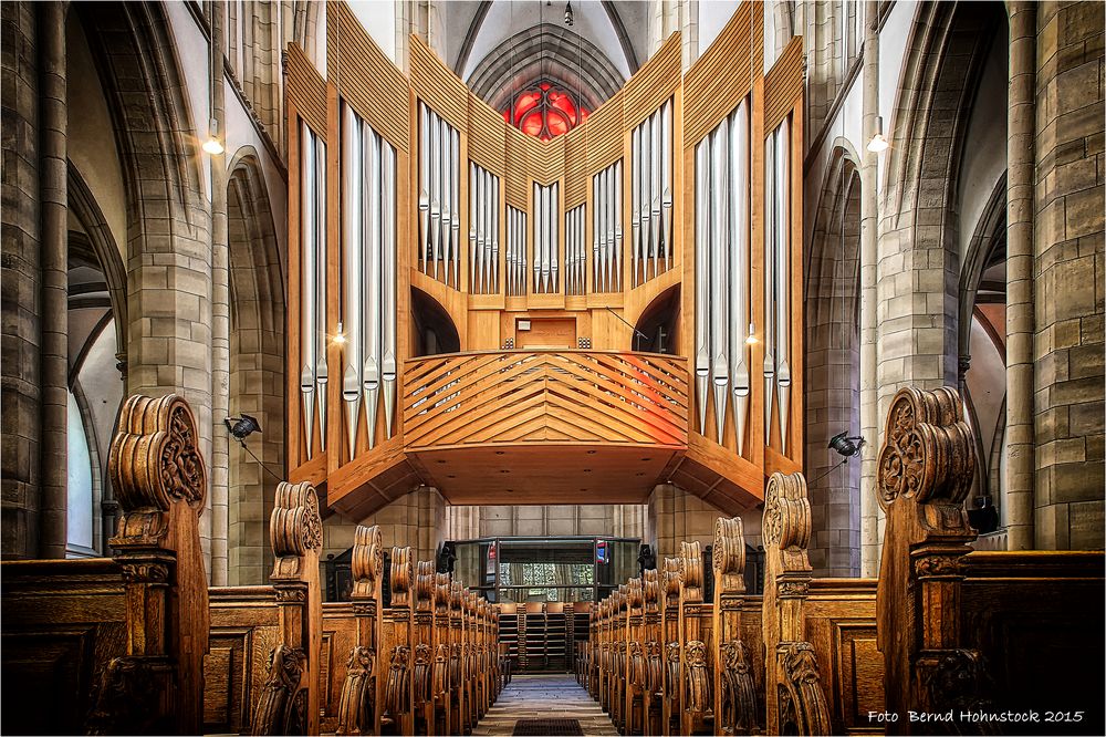 Orgel Salvator oder alte Stadtkirche Duisburg ...