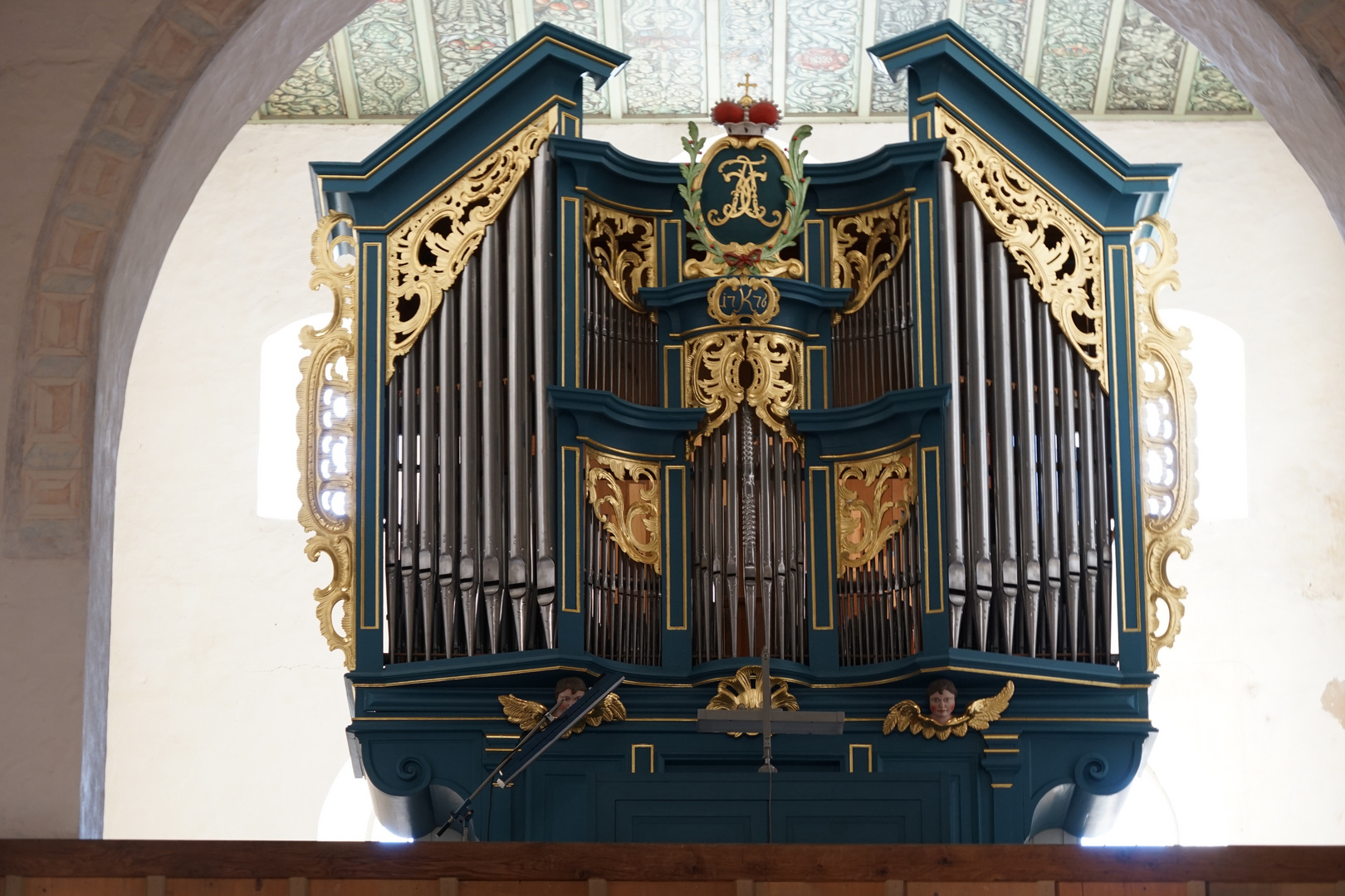 Orgel von der Kirche in Auhausen 