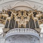 Orgel von der Klosterkirche und heutige Pfarrkirche von St. Urban