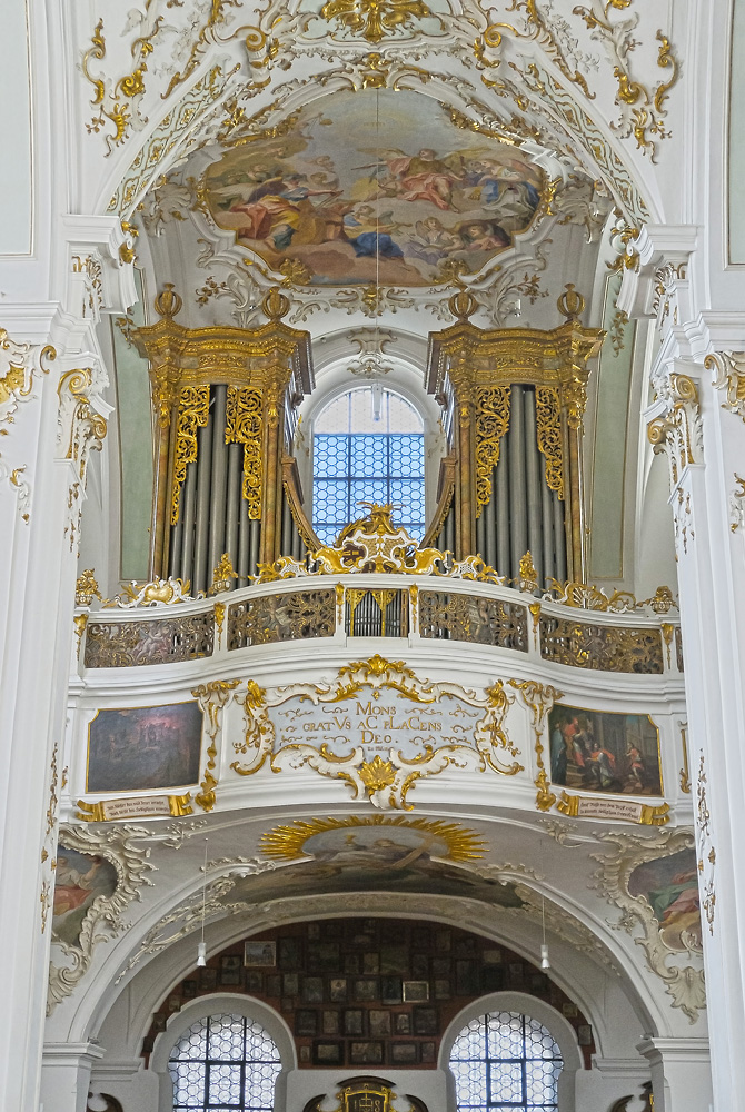 Orgelbühne Kloster Andechs
