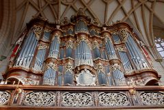 Orgelempore in der Schlosskirche zu Altenburg