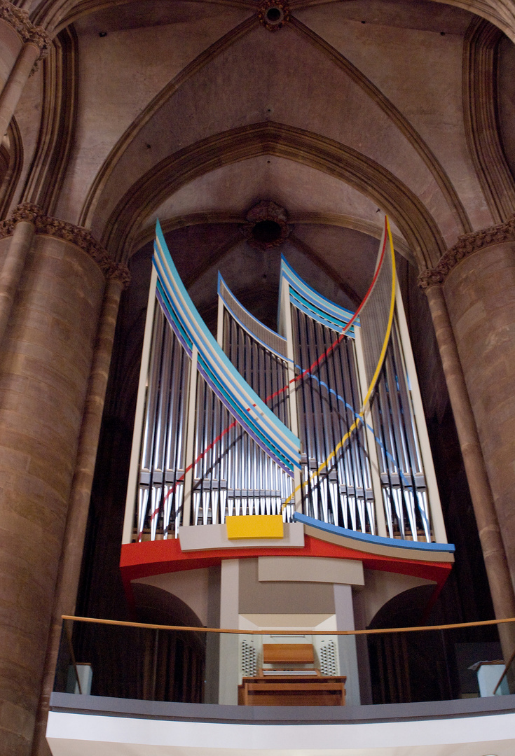 Orgelprospekt der Elisabeth-Kirche in Marburg, Lahn