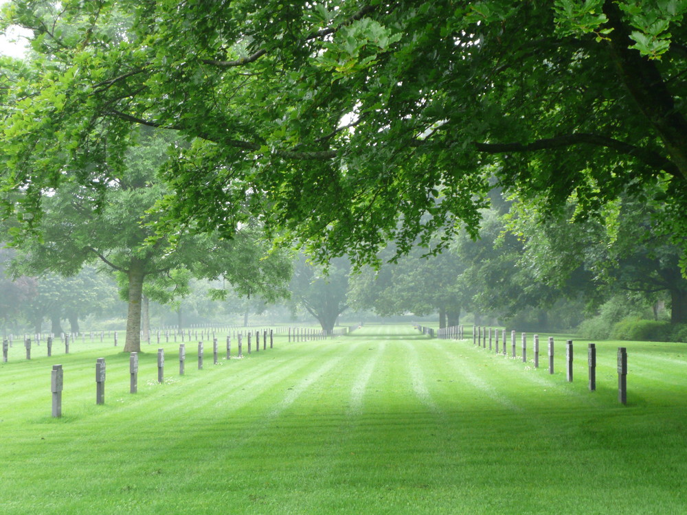 Orglandes - Deutscher Soldatenfriedhof in der Normandie