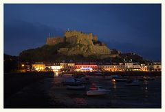 Orgueil Castle (bei Sonneuntergang)