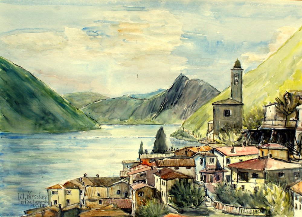 Oria at lake lugano