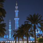 Orient_Abu Dabi_Sheikh Zayed Grand Mosque bei Nacht