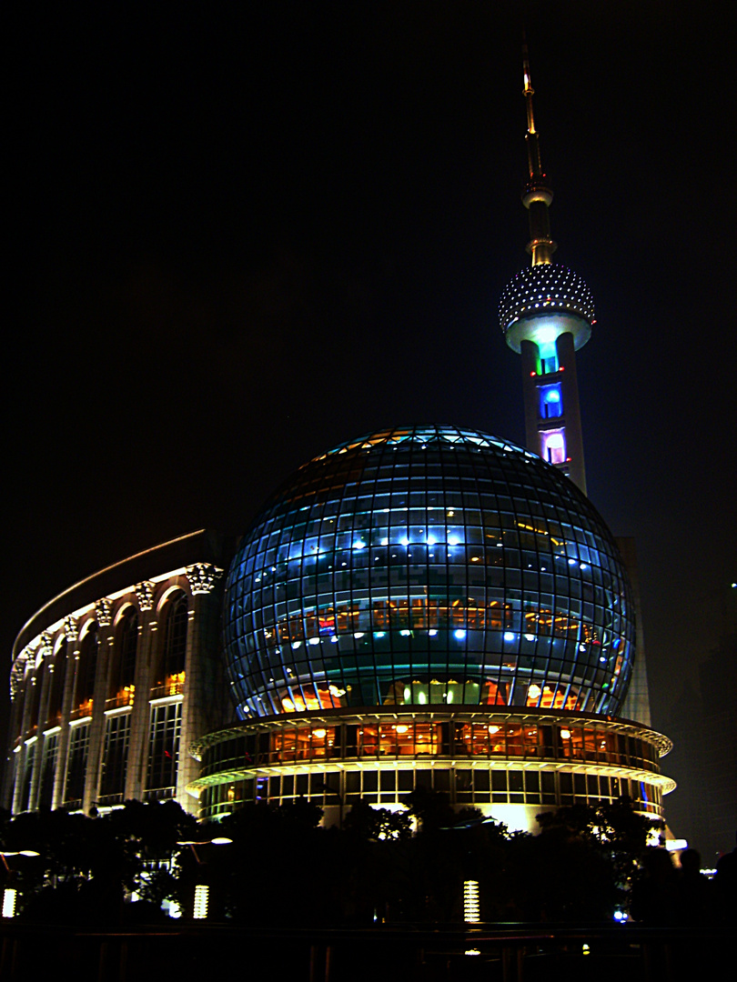 Oriental Pearl Tower at Night