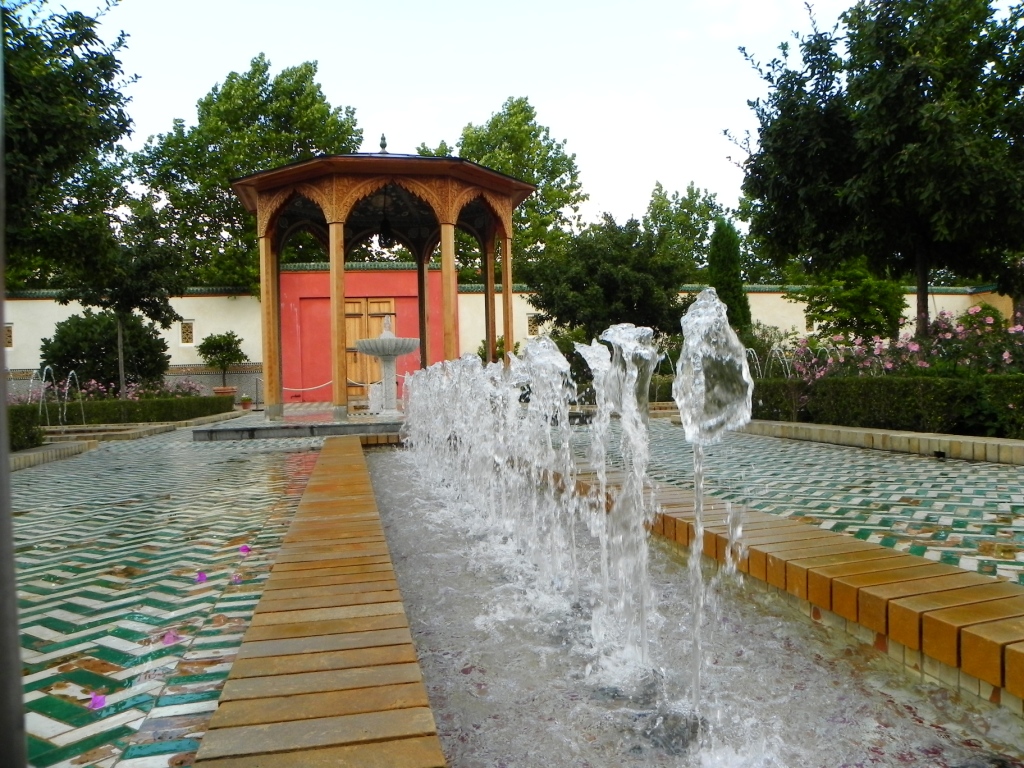 Orientalischer Garten in den Gärten der Welt in Berlin
