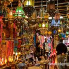 Orientalischer Laden in der Karawanserei Corral de Carbón, Granada Andalusien