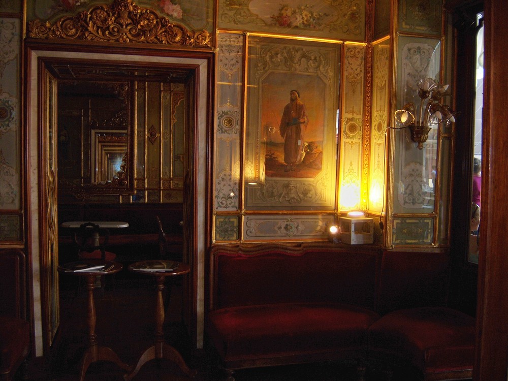 orientalisches Flair im "Café Florian" am Markusplatz