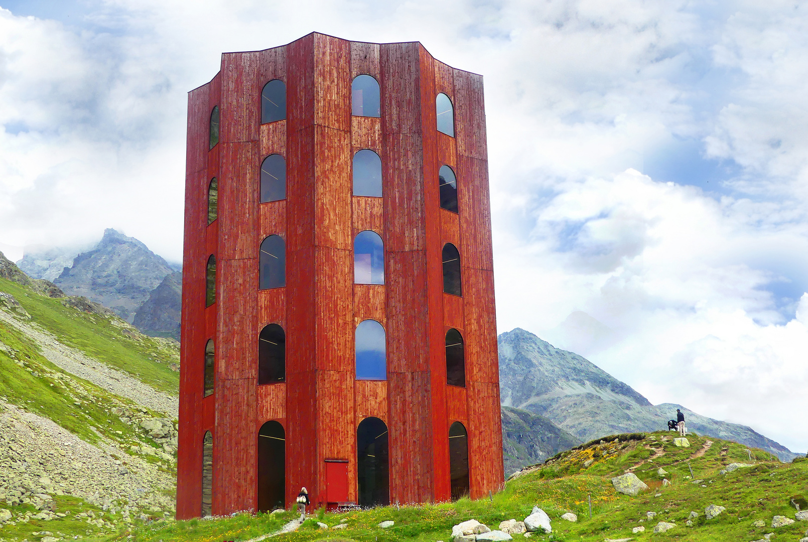 Origenturm auf dem Julierpass