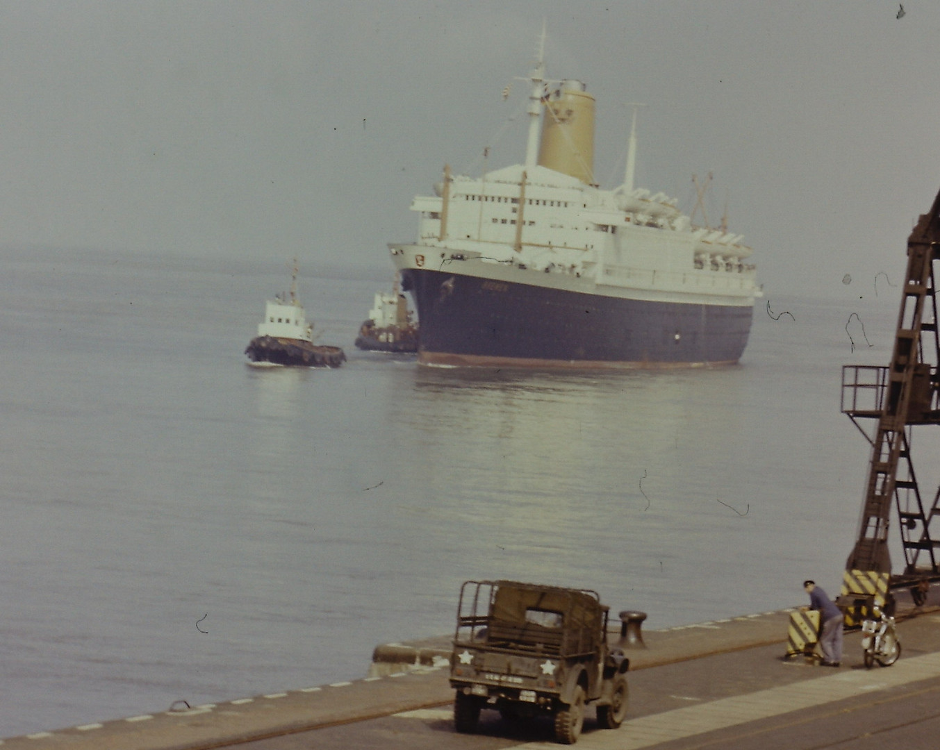 Original Aufnahme aus 1967 -- ex Analog SLR Praktica------- T S Bremen 5