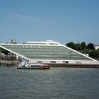 Originelle Architektur am Hafen von Hamburg