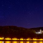 Orion, Hyaden und Plejaden über Koblenz-Stolzenfels