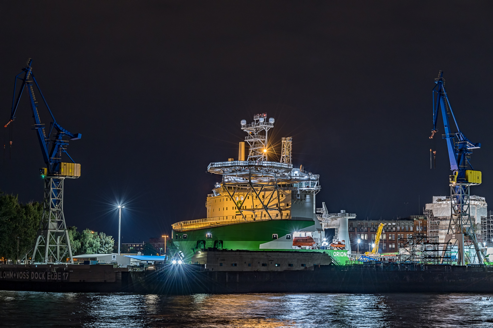 ORION I @ Blohm & Voss Dock Elbe 17