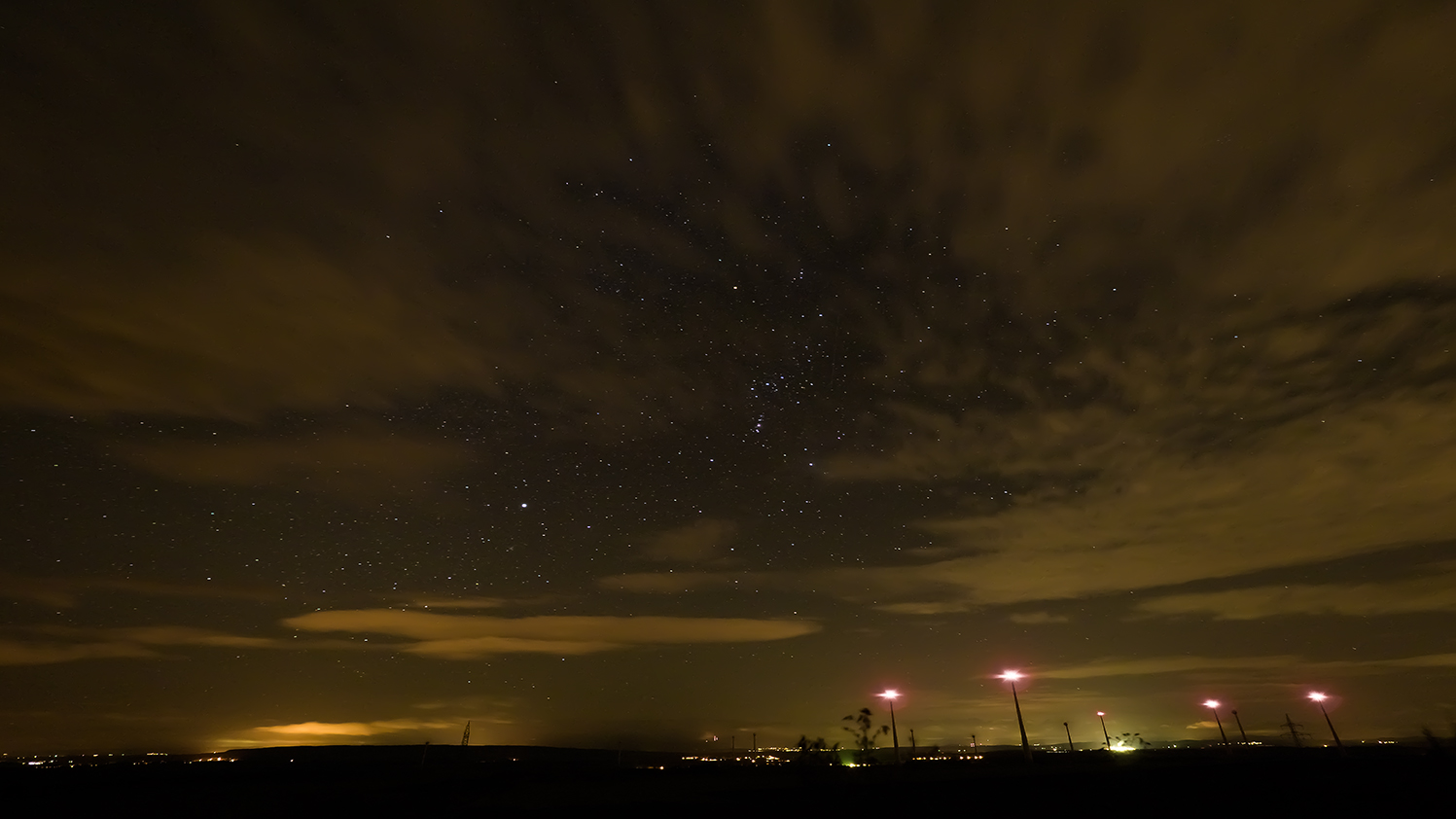 Orion in der Lücke