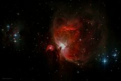 Orion M42 mit Running man (Sh2-279)