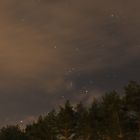 Orion mit Wolken