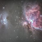 Orion Nebel mit einem 6" RC Teleskop