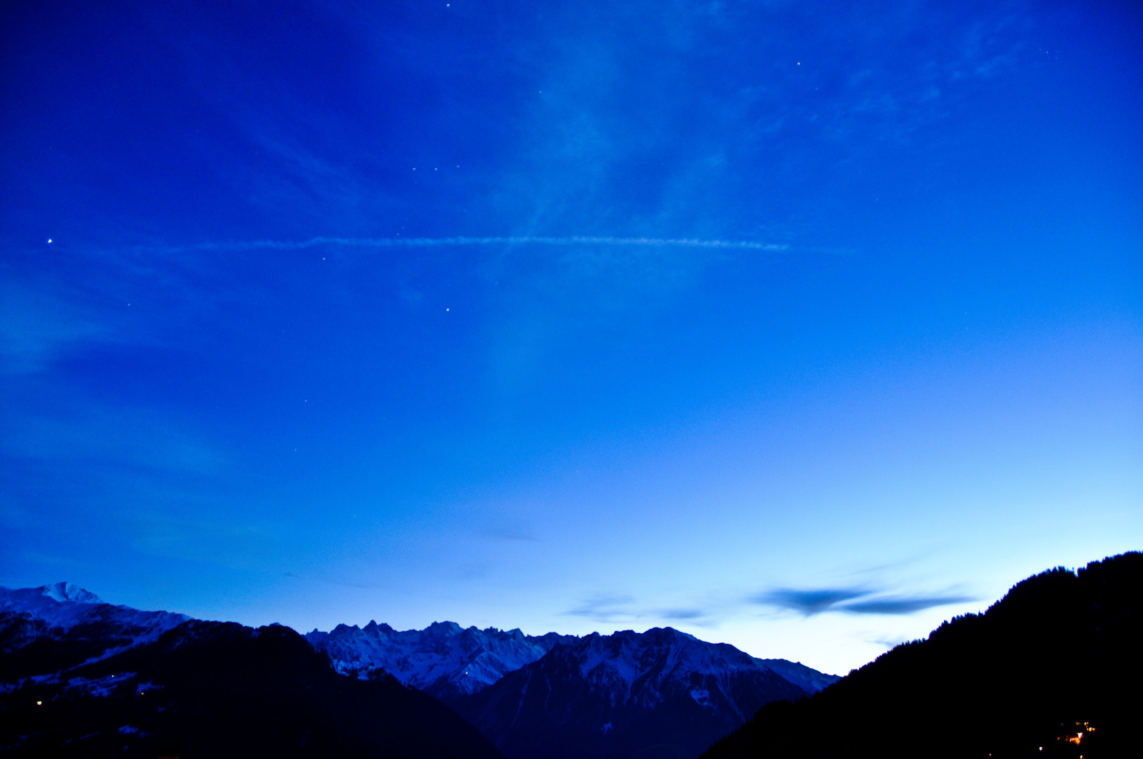 Orion over Verbier