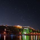 Orion über der Festung Ehrenbreitstein, Koblenz