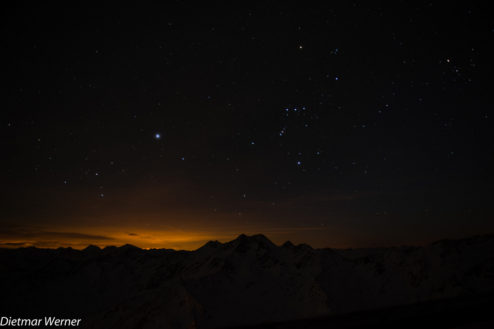 Orion vom Grawandhotel im Schnalstal