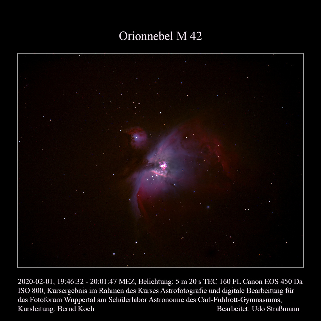 Orionnebel M 42