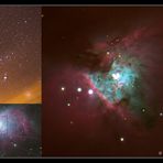 Orionnebel + Zentrum M42