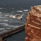 Orkan auf Helgoland