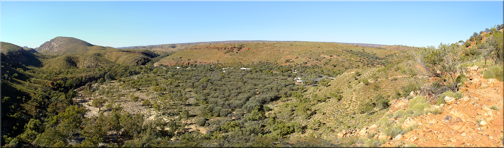 Ormiston Gorge, Panorama 2