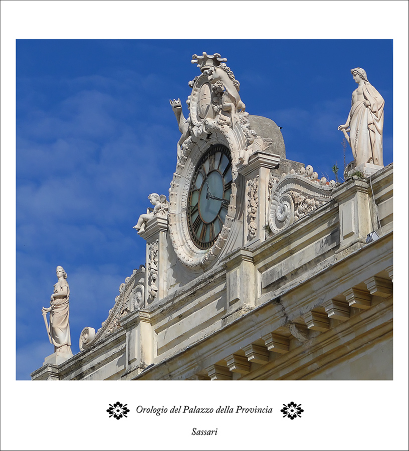 Orologio del Palazzo della Provincia - Sassari.