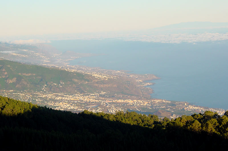 Orotava-Tal im Abendlicht