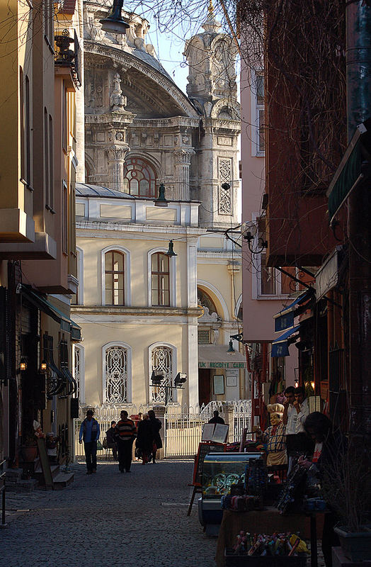 Ortaköy im Februar