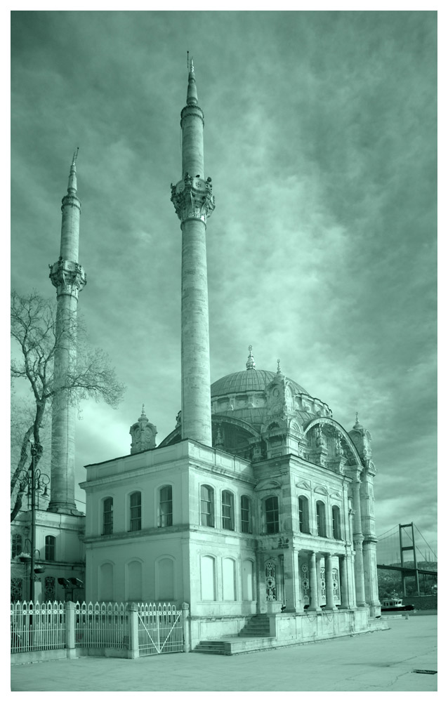 Ortaköy Moschee aus IR Sicht