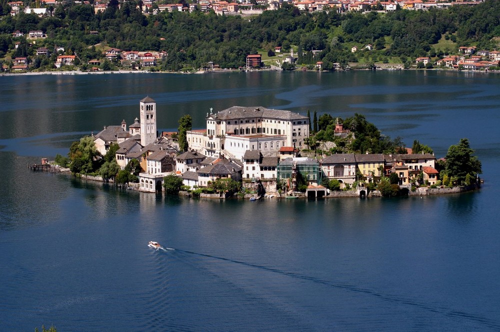 Ortasee mit Insel San Giulio