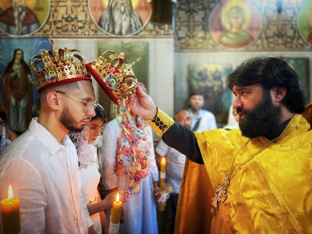 Orthodoxe Hochzeit