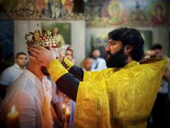 Orthodoxe Hochzeit