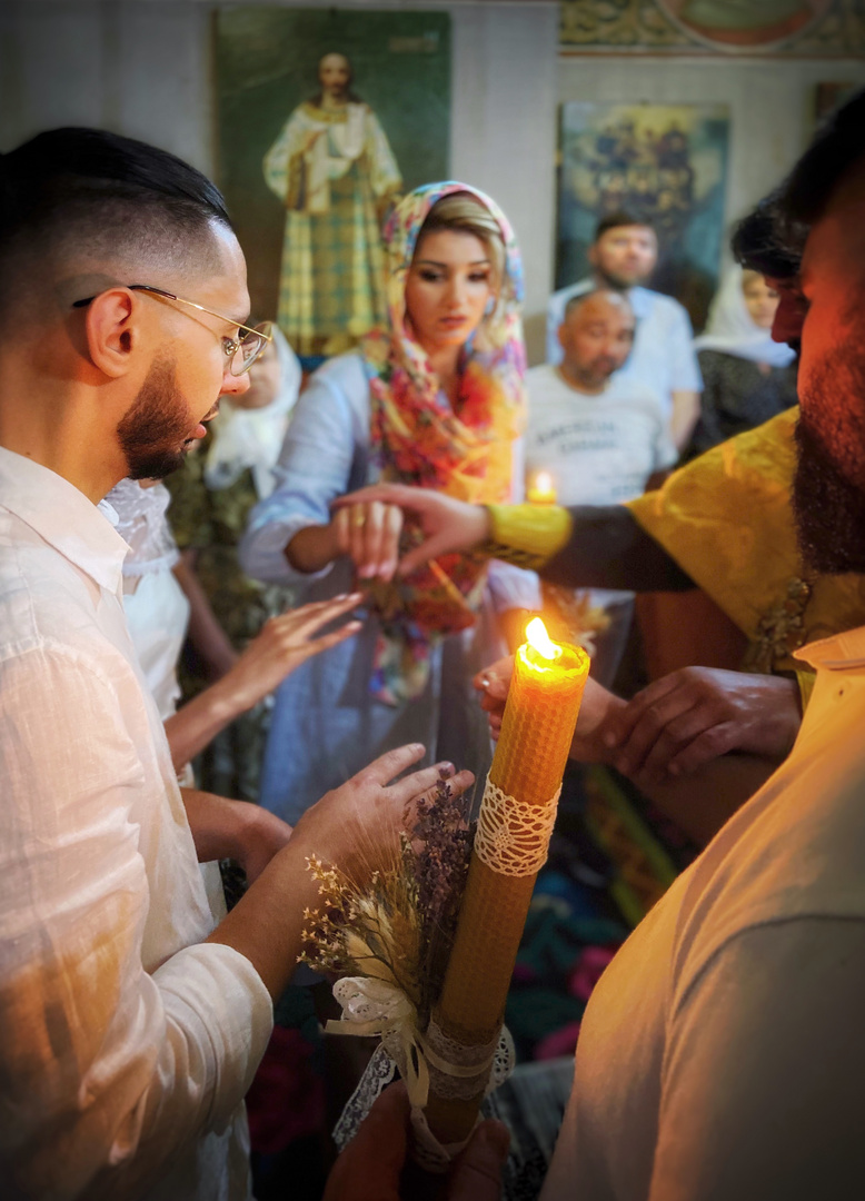 Orthodoxe Hochzeit