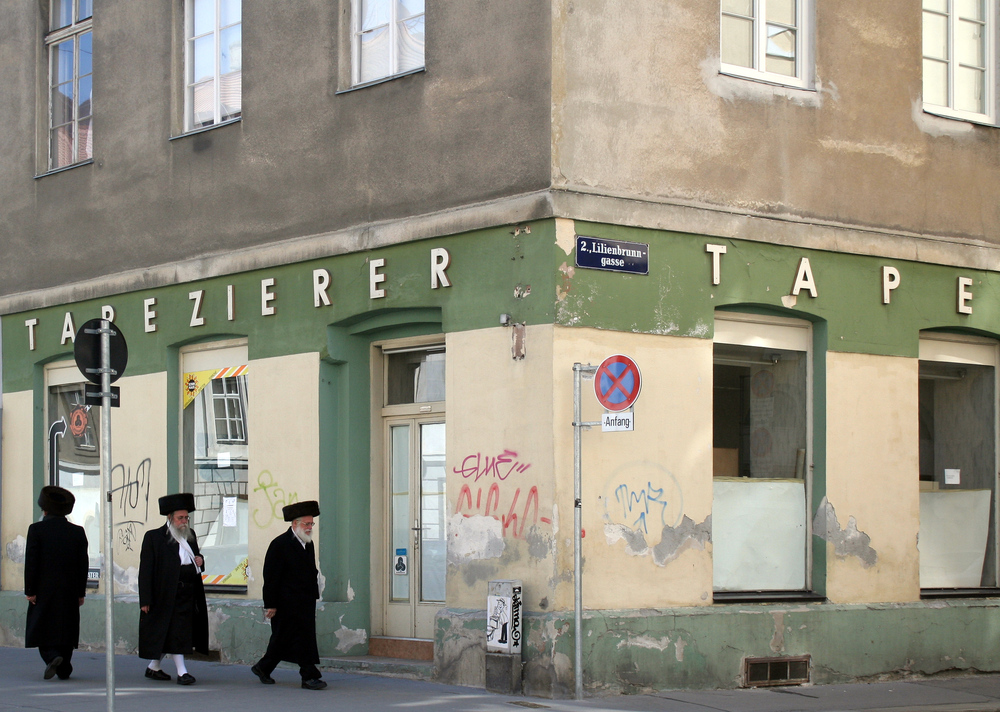 Orthodoxe Juden im Karmeliterviertel