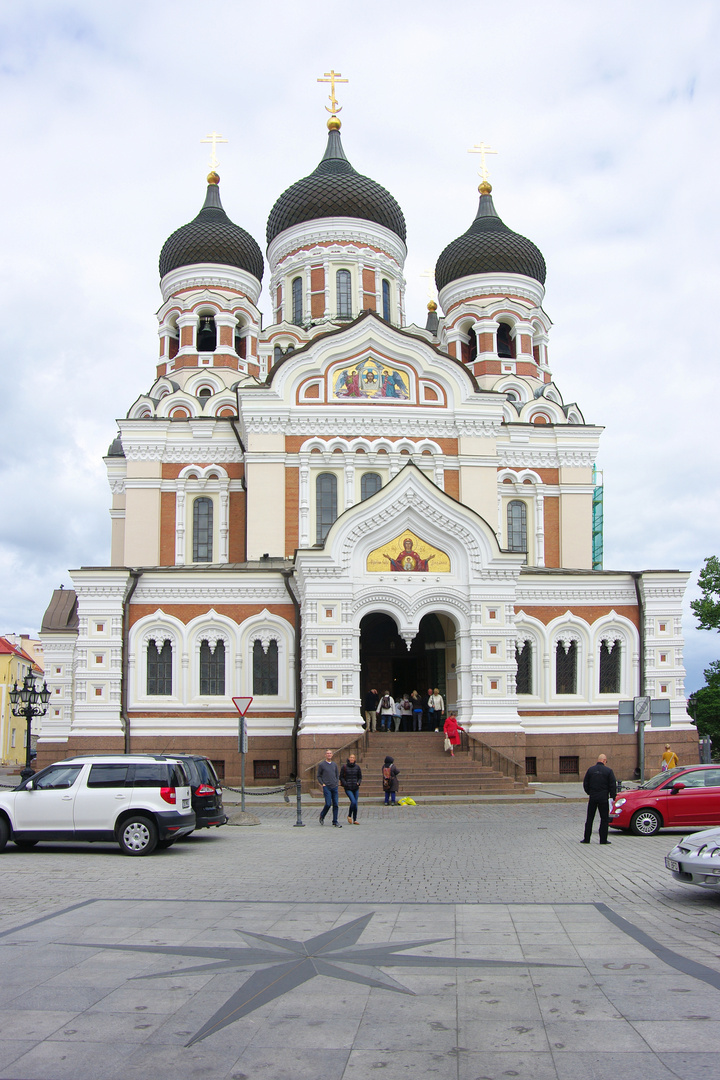 orthodoxe Kathedrale der Oberstadt von Tallinn