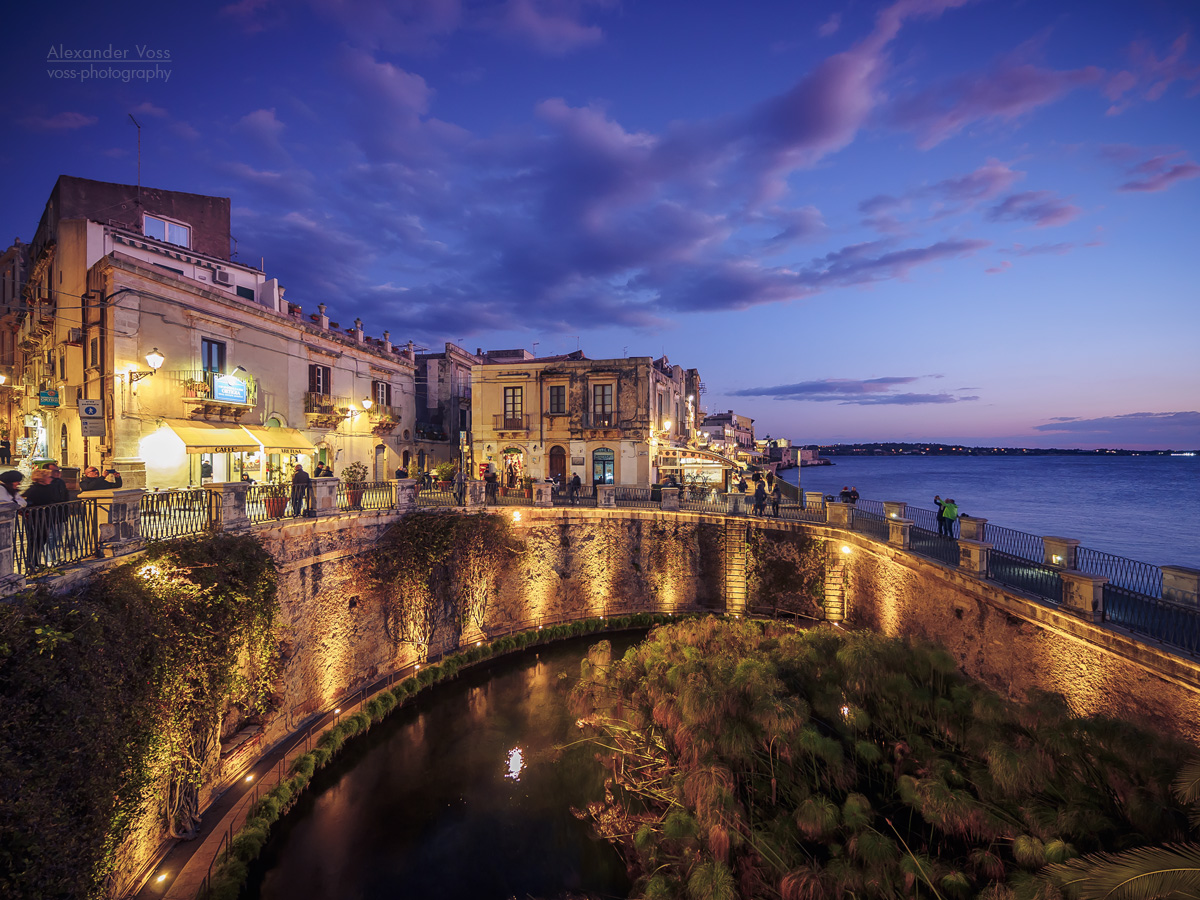 Ortigia - Fonte Aretusa (Syrakus, Sizilien)