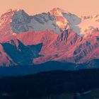 Ortler-Alpen im Morgenlicht