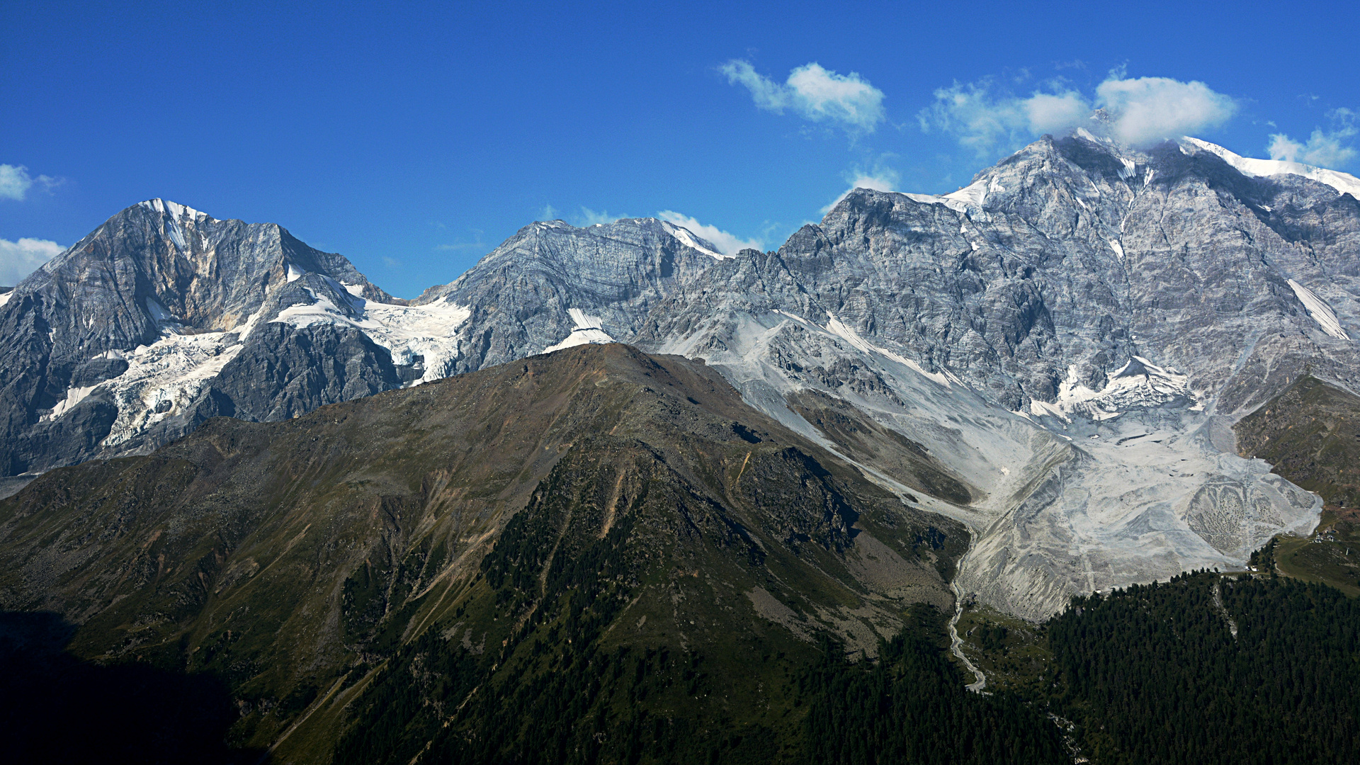 Ortler, Königsspitze und Zebrù