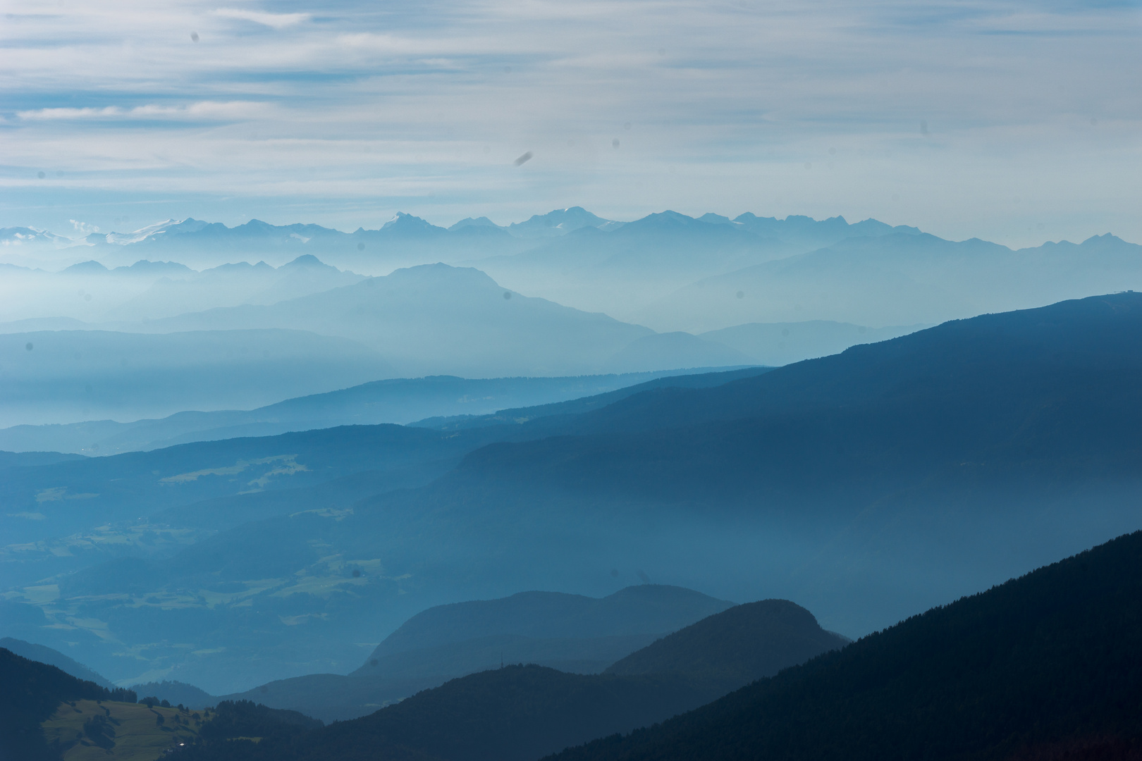 Ortlergruppe vom Osten (Gröden, Dolomiten)