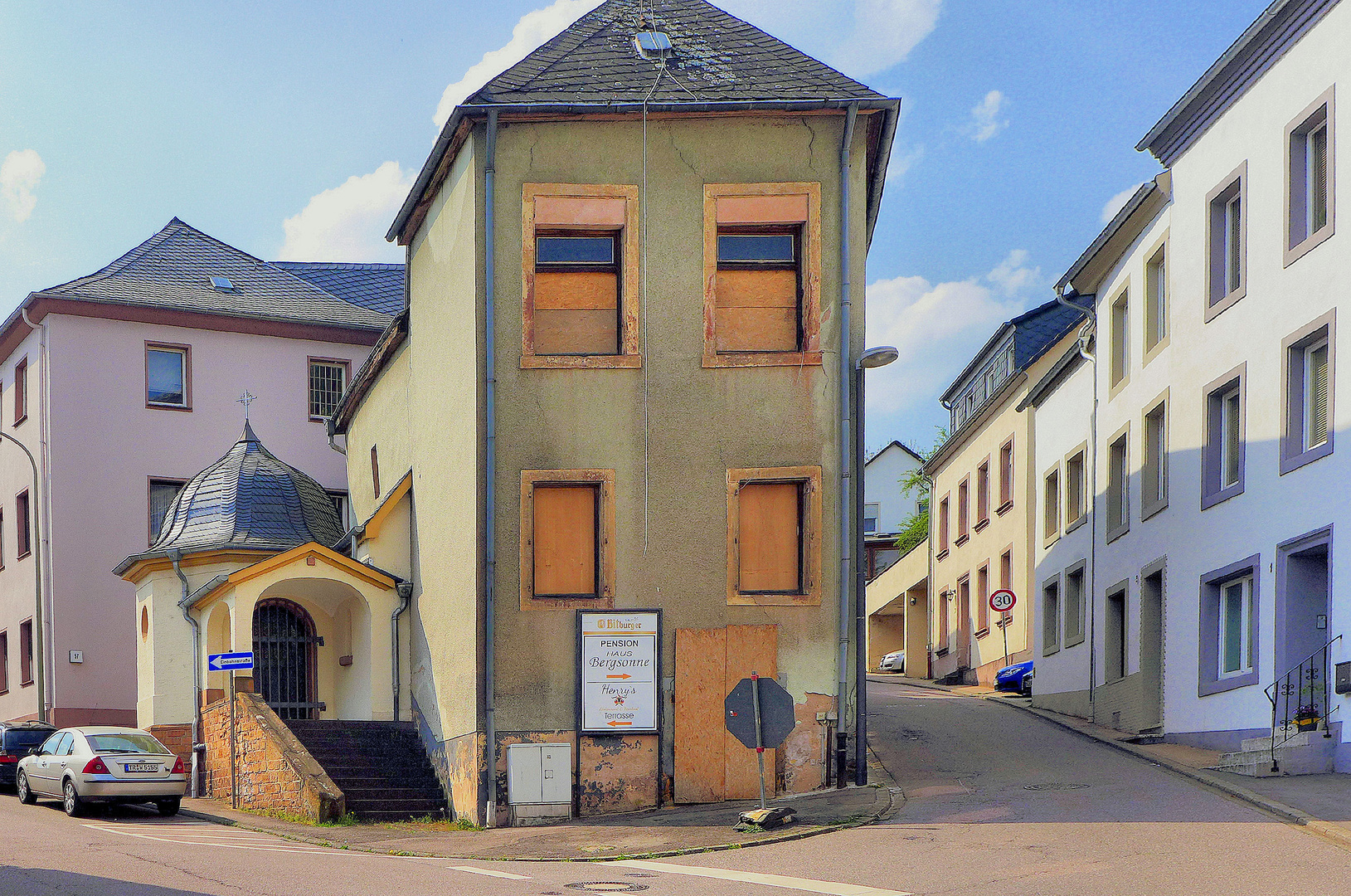 Ortsbild in Saarburg 1