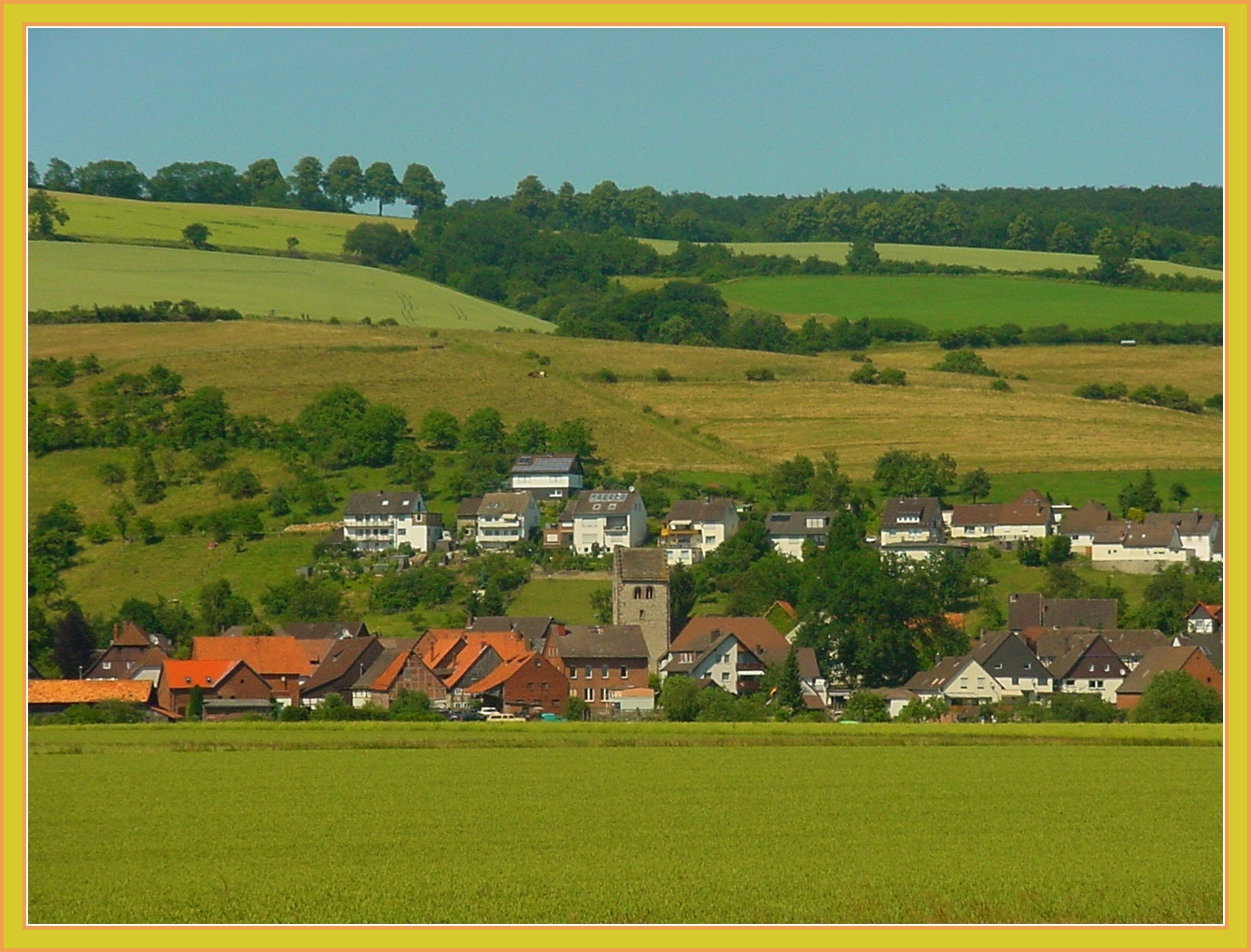 Ortschaft Brevörde im Weserbergland