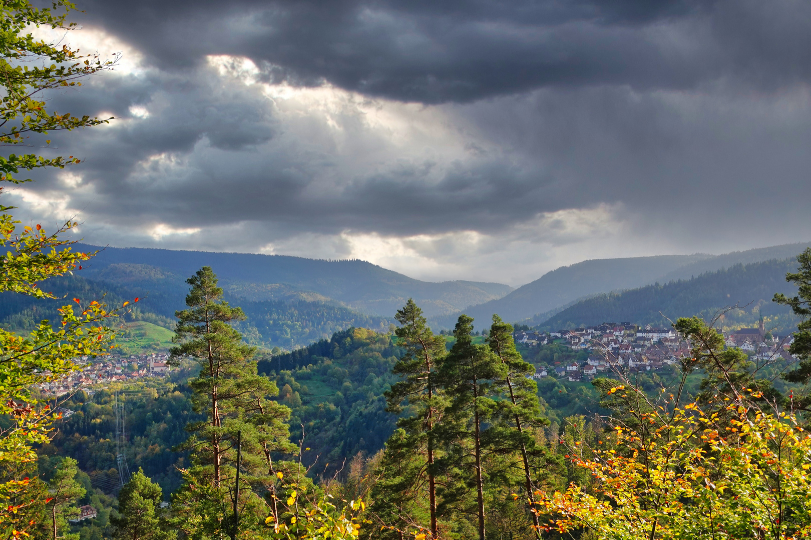 Ortschaften im Schwarzwald 