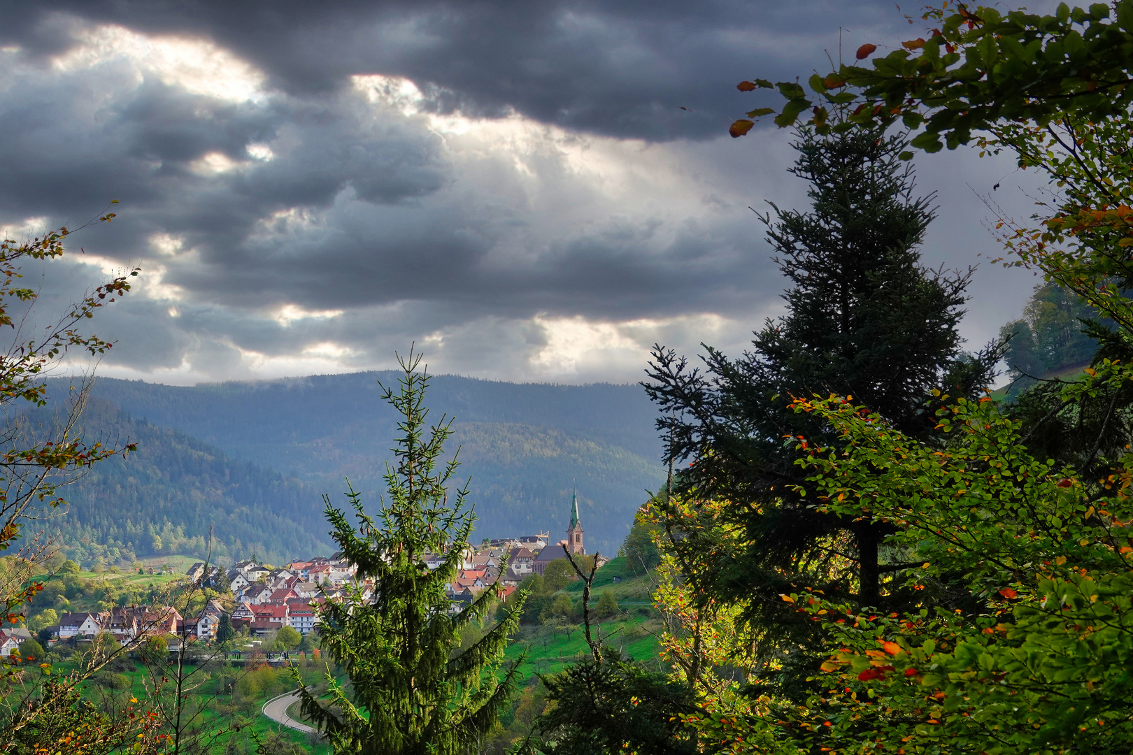 Ortschaften im Schwarzwald 